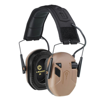 Earmor M300T Actieve Gehoorbeschermers Coyote Brown - Hearing Protectors - Broer Outdoor - 671716211860