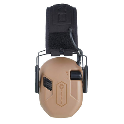 Earmor M300T Actieve Gehoorbeschermers Coyote Brown - Hearing Protectors - Broer Outdoor - 671716211860