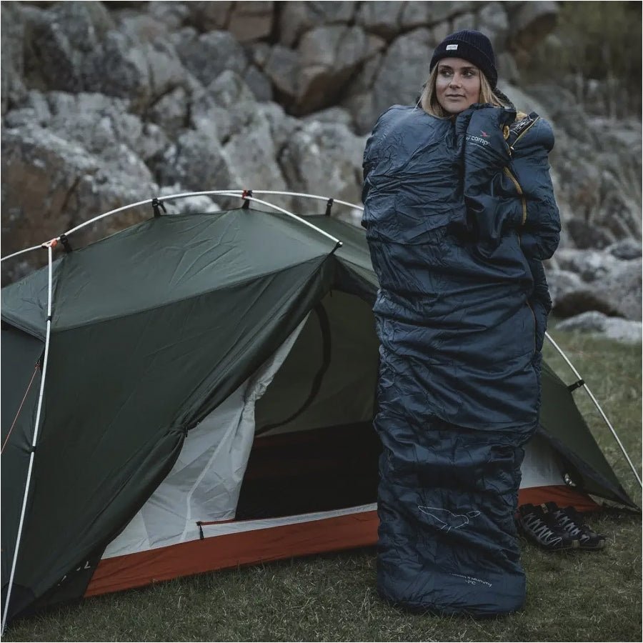 Easy Camp Falcon II Mummy slaapzak - 1°C lichtgewicht - Broer Outdoor - 5709388147103
