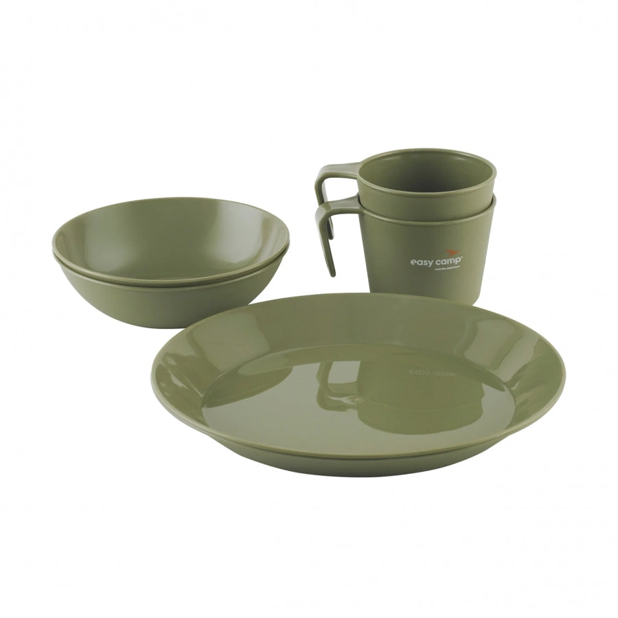 Easy Camp MOSS 2 Dine servies set voor 2 personen