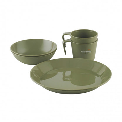 Easy Camp MOSS 2 Dine servies set voor 2 personen
