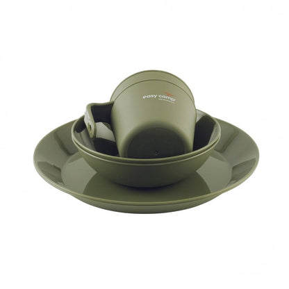 Easy Camp MOSS 2 Dine servies set voor 2 personen - Broer Outdoor - 5709388156914