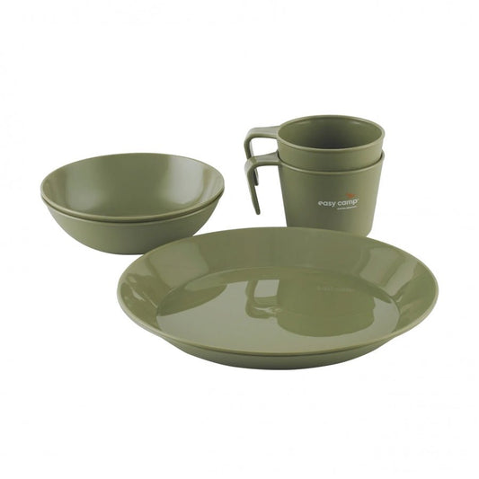 Easy Camp MOSS 2 Dine servies set voor 2 personen - Broer Outdoor - 5709388156914