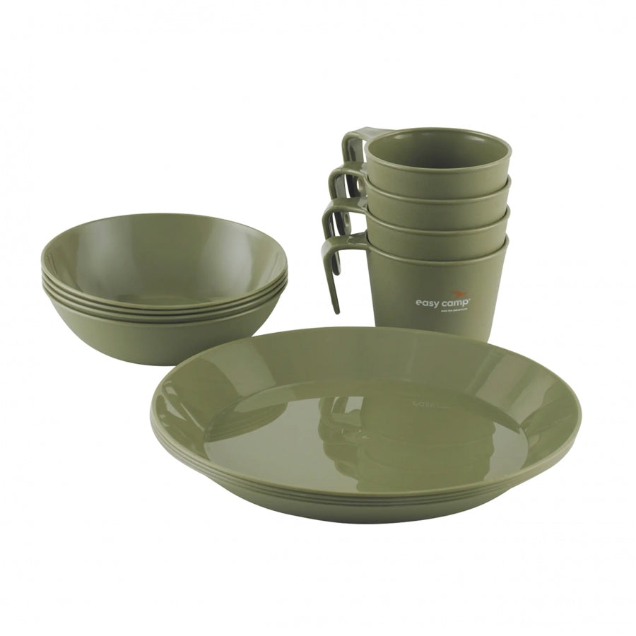 Easy Camp MOSS 4 Dine servies set voor 4 personen