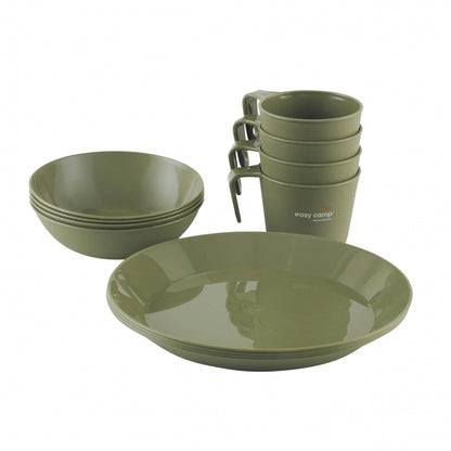 Easy Camp MOSS 4 Dine servies set voor 4 personen