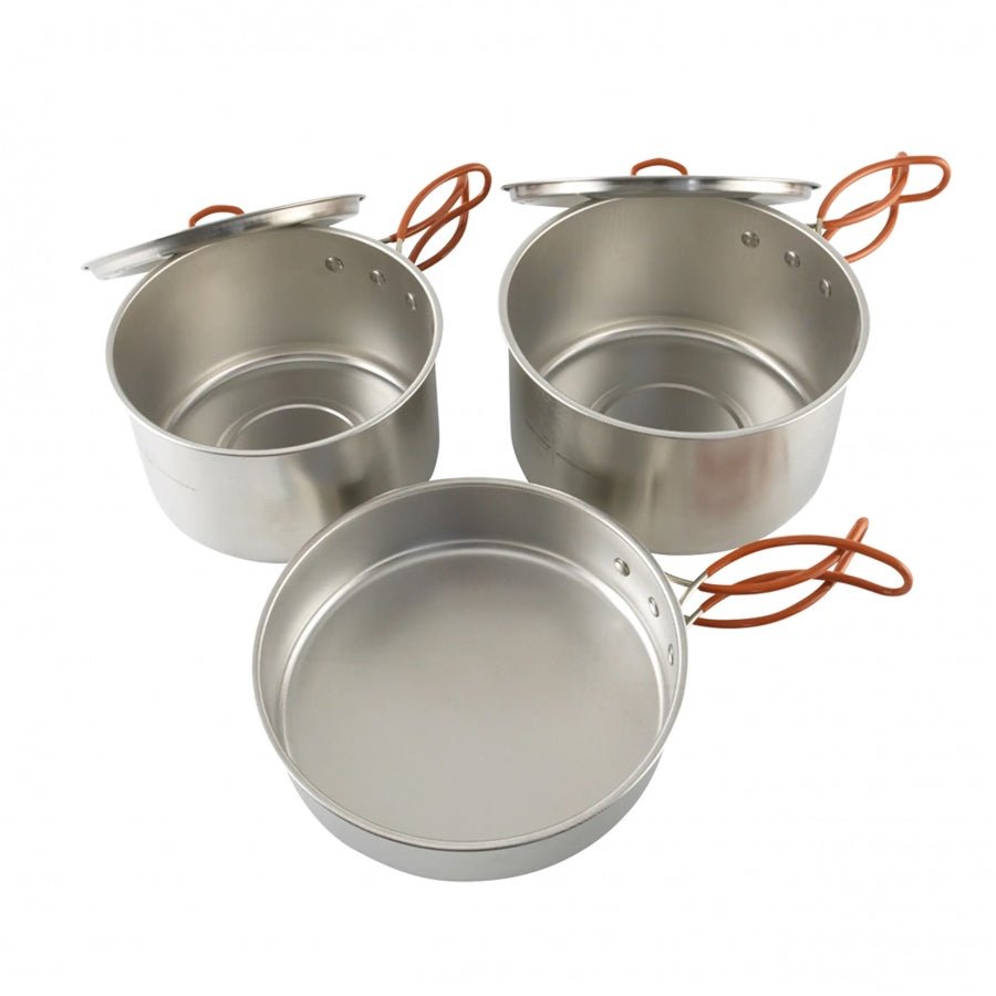 Easy Camp MOSS Tour Cook kookset RVS compact - Broer Outdoor - 5709388156785