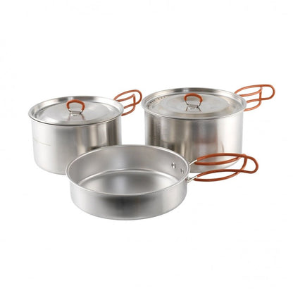 Easy Camp MOSS Tour Cook kookset RVS compact - Broer Outdoor - 5709388156785