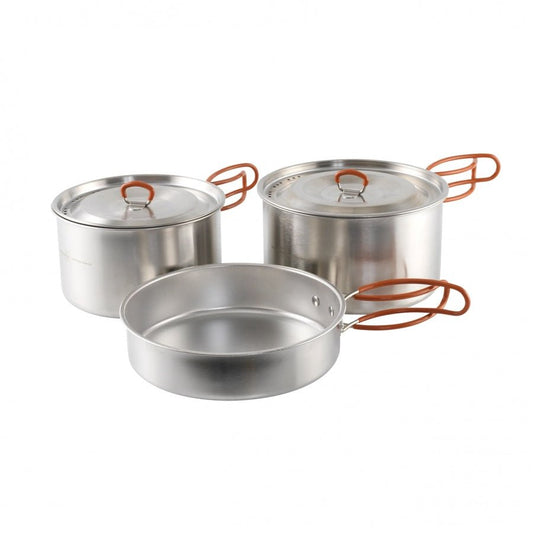 Easy Camp MOSS Tour Cook kookset RVS compact - Broer Outdoor - 5709388156785