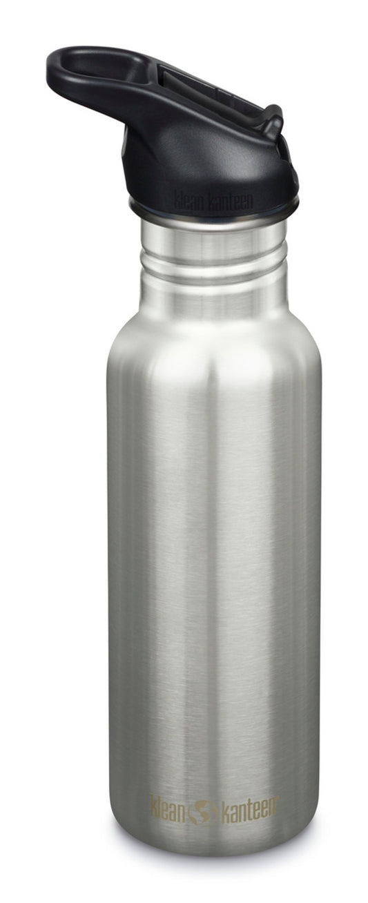 Klean Kanteen Classic Narrow 532ml water bottle with Flip Seal Sport cap