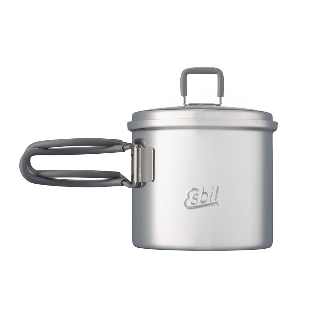 Esbit Tourist Pot met Deksel RVS 625 ml - Cookware - Broer Outdoor - 4260149871602