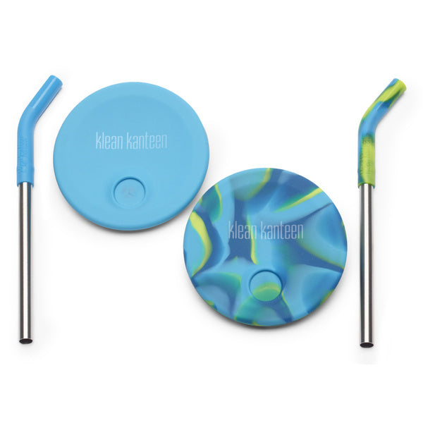 Klean Kanteen Sippy Lid Silicone Spout Lid for 296 ml Kids Cup 2-pack