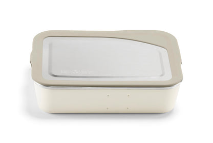 Rise Meal Food Box lunchbox RVS lekvrij met divider 1005 ml