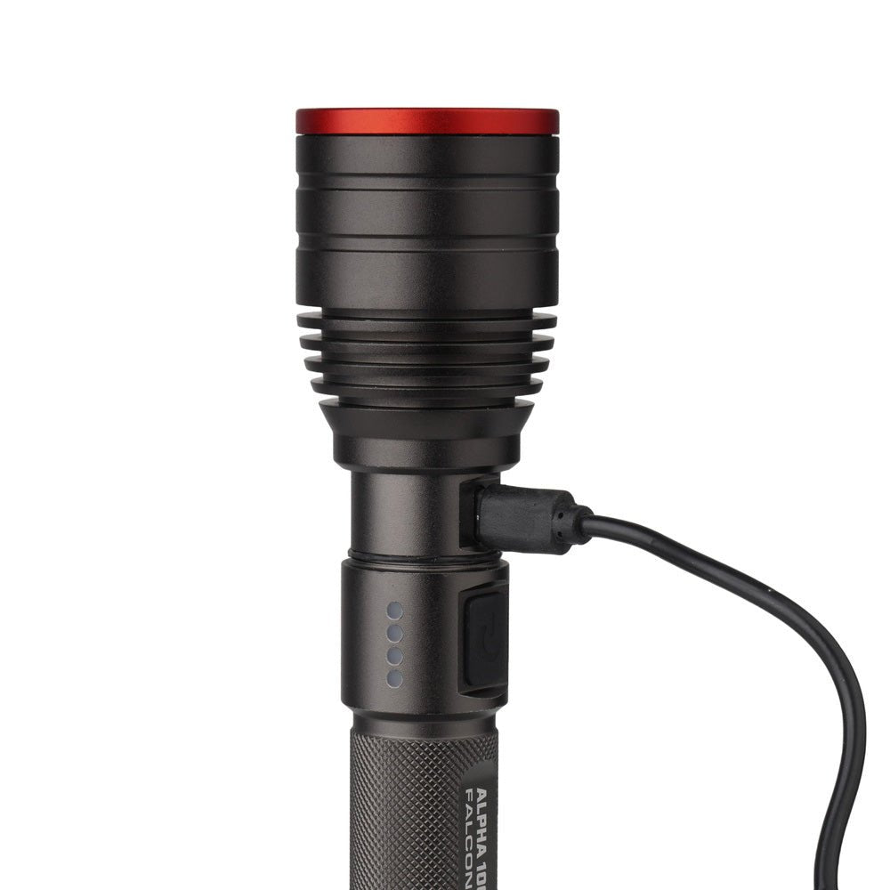 Falcon Eye LED Zaklamp Alpha 1000 RC - Zaklamp - Broer Outdoor - 5907596145472