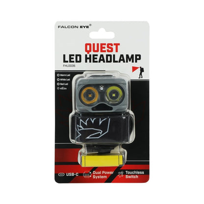 Falcon Eye Quest Hoofdlamp 415 lm - Broer Outdoor - 5907596142396