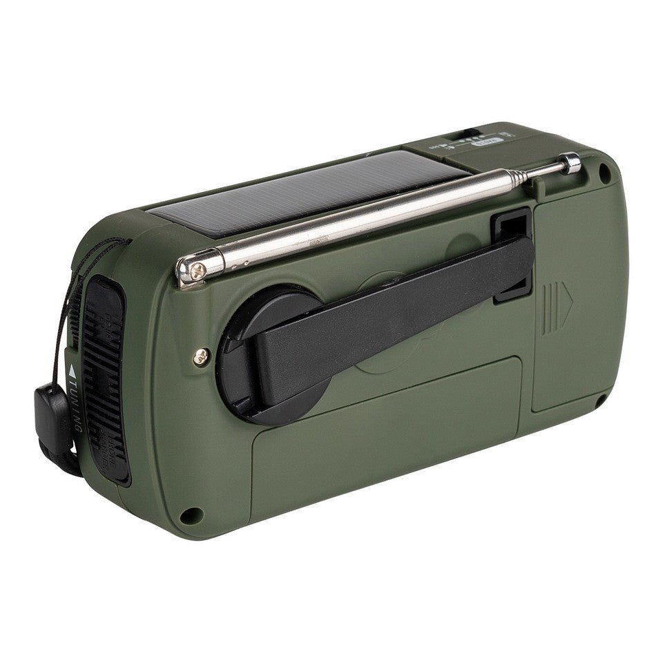Fosco Alles in een Survival Radio SW1/SW2/FM/AM - Survivalradio - Broer Outdoor - 8785350671415