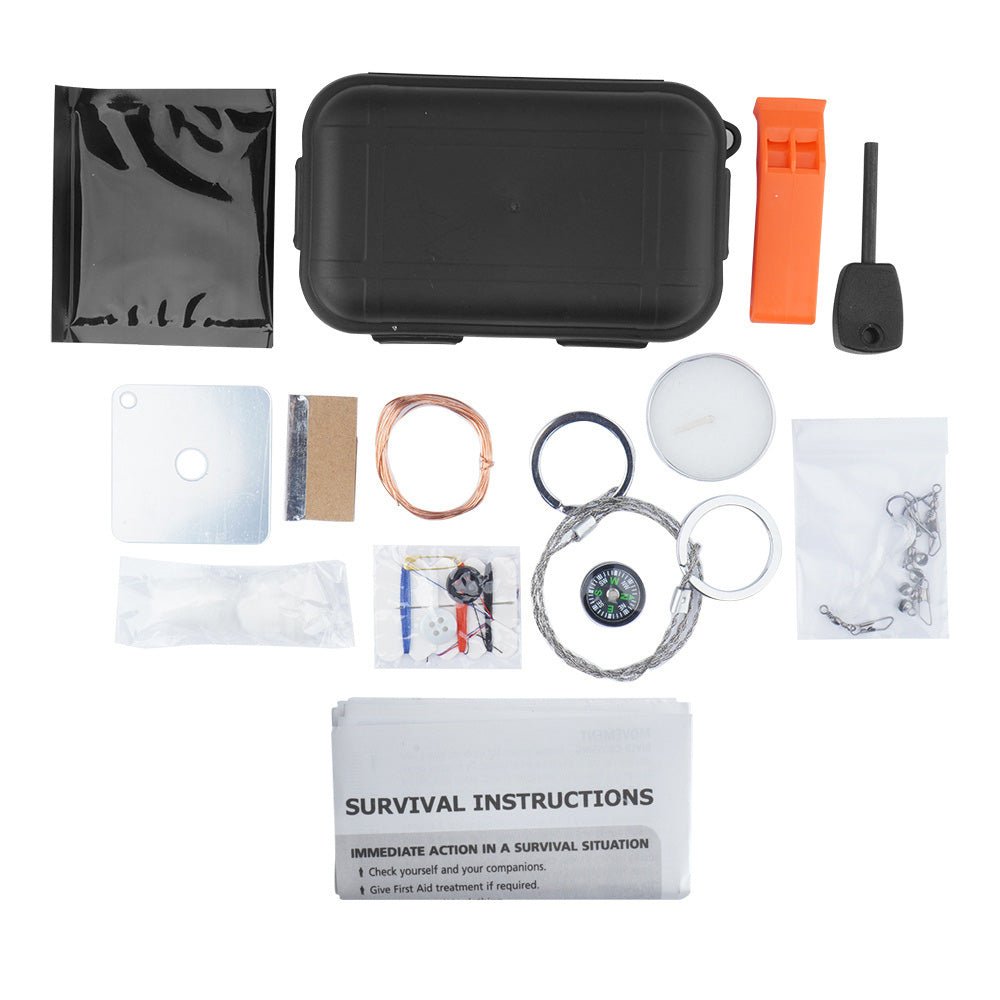 FOSCO Waterdichte Combat Survival Kit - Survival Kit - Broer Outdoor - 8719298225010