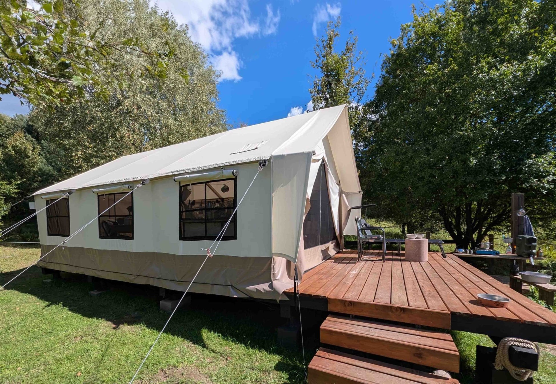 Heavy Duty Safari Tent - Broer Outdoor - 5407011668161