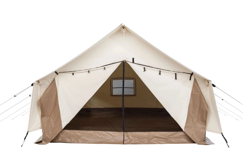 Heavy Duty Safari Tent with integrated stove pipe opening