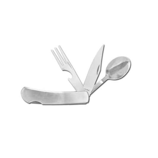 Ka - Bar 1300 Hobo 3 - in - 1 Utensil Kit Zakmes - Zakmes - Broer Outdoor - 617717213007