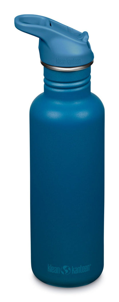 Klean Kanteen Classic drinkfles 800 ml met Flip Seal Sport dop - Classic Single Wall - Broer Outdoor - 763332080545