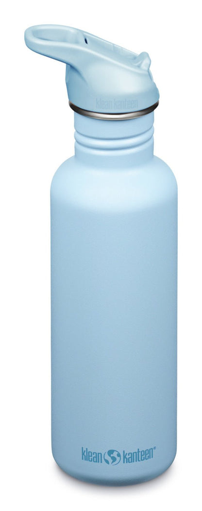 Klean Kanteen Classic drinkfles 800 ml met Flip Seal Sport dop - Classic Single Wall - Broer Outdoor - 763332080576