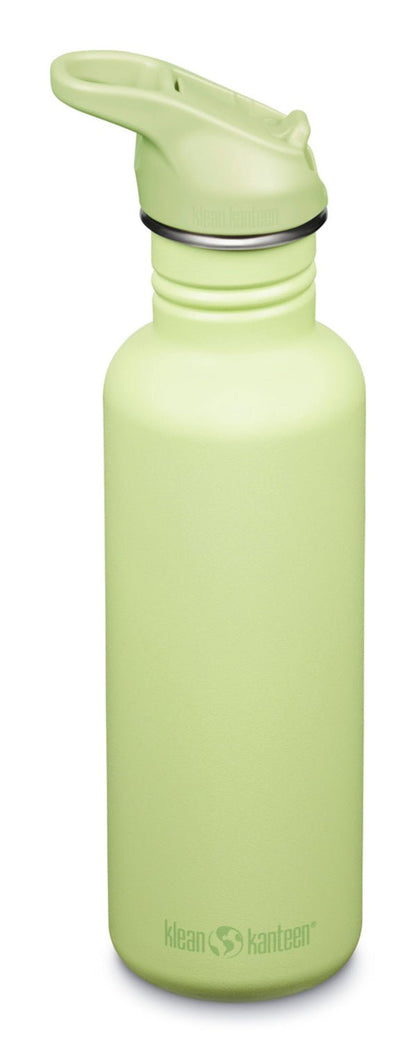 Klean Kanteen Classic drinkfles 800 ml met Flip Seal Sport dop - Classic Single Wall - Broer Outdoor - 763332080590