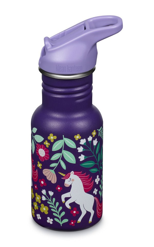 Klean Kanteen Kid Classic drinkfles 355 ml met sportdop - Kid Kanteen - Broer Outdoor - 763332080668
