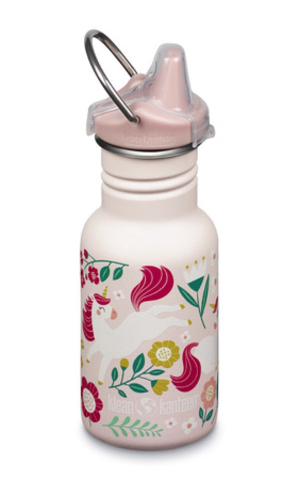 Klean Kanteen Kid Kanteen drinkfles met tuitdop (Sippy Cap) 355 ml - Kid Kanteen - Broer Outdoor - 763332080613