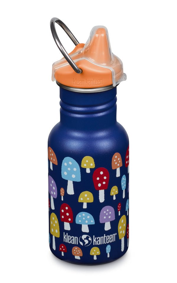 Klean Kanteen Kid Kanteen drinkfles met tuitdop (Sippy Cap) 355 ml - Kid Kanteen - Broer Outdoor - 763332080644