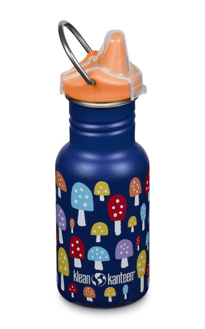 Klean Kanteen Kid Kanteen drinkfles met tuitdop (Sippy Cap) 355 ml - Kid Kanteen - Broer Outdoor - 763332080644