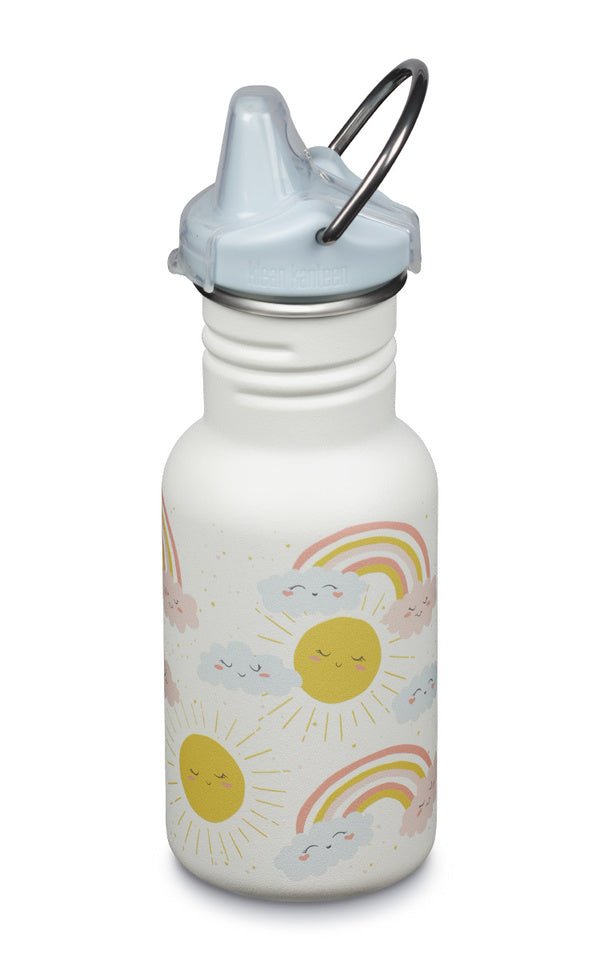 Klean Kanteen Kid Kanteen drinkfles met tuitdop (Sippy Cap) 355 ml - Kid Kanteen - Broer Outdoor - 763332080620