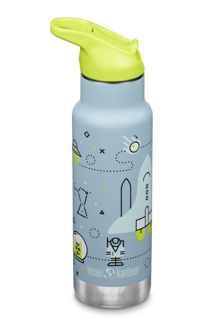 Klean Kanteen Kid Kanteen geïsoleerde drinkfles 355 ml met sportdop - Kid Kanteen - Broer Outdoor - 763332080767
