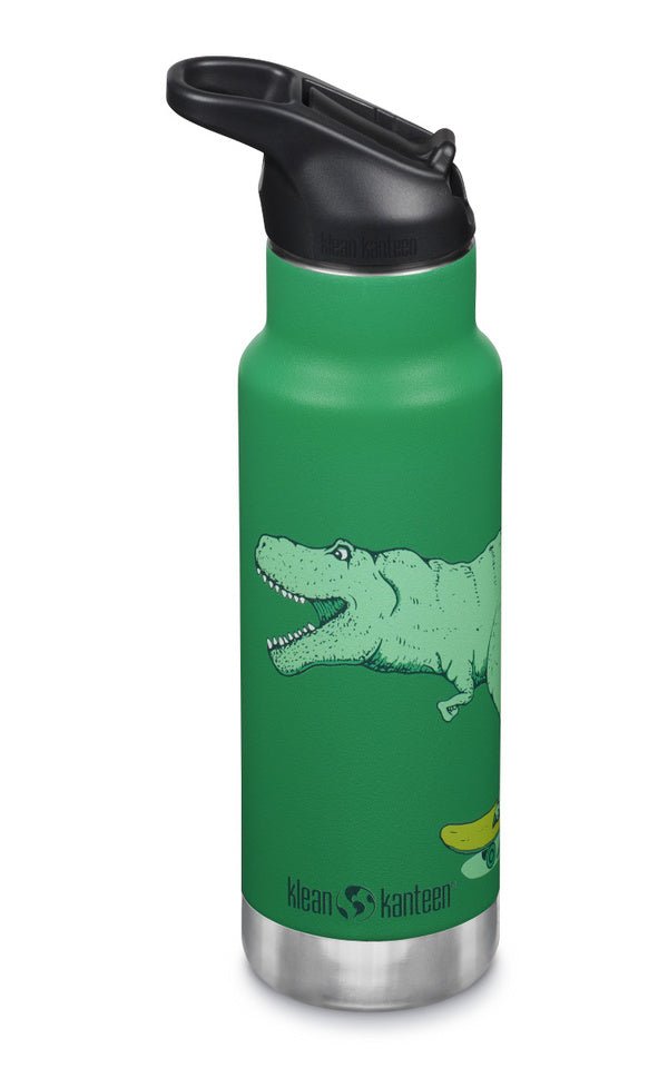 Klean Kanteen Kid Kanteen geïsoleerde drinkfles 355 ml met sportdop - Kid Kanteen - Broer Outdoor - 763332080750