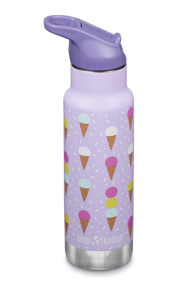 Klean Kanteen Kid Kanteen geïsoleerde drinkfles 355 ml met sportdop - Kid Kanteen - Broer Outdoor - 763332080729