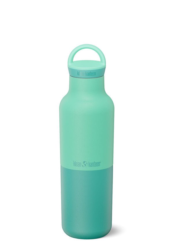 Klean Kanteen Rise Classic 592 ml waterfles met Arch Loop Cap - Rise Classic Insulated - Broer Outdoor - 763332082938
