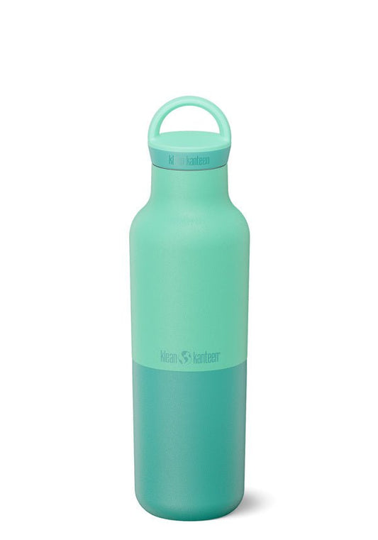 Klean Kanteen Rise Classic 592 ml waterfles met Arch Loop Cap - Rise Classic Insulated - Broer Outdoor - 763332082938