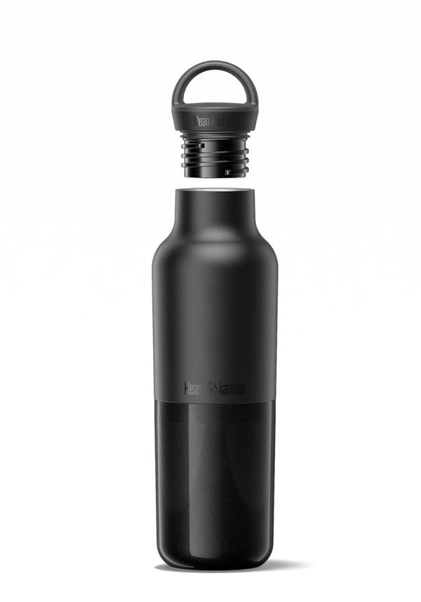 Klean Kanteen Rise Classic 592 ml waterfles met Arch Loop Cap - Rise Classic Insulated - Broer Outdoor - 8785350673440