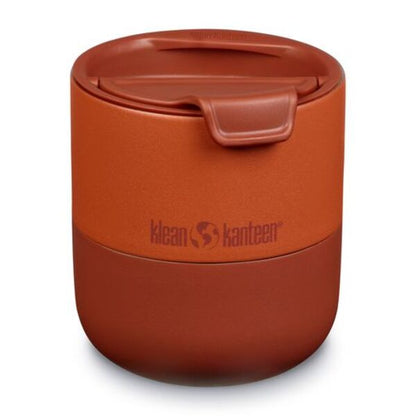 Klean Kanteen Rise Lowball 295 ml beker met flip lid RVS - Rise Drinkware - Broer Outdoor - 763332074131