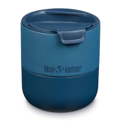 Klean Kanteen Rise Lowball 295 ml beker met flip lid RVS - Rise Drinkware - Broer Outdoor - 763332074117