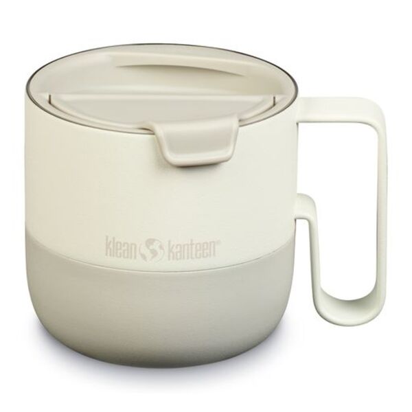 Klean Kanteen Rise Mug 414 ml beker met flip lid RVS - Rise Drinkware - Broer Outdoor - 763332074353