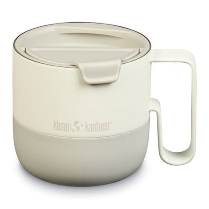 Klean Kanteen Rise Mug 414 ml beker met flip lid RVS - Rise Drinkware - Broer Outdoor - 763332074353