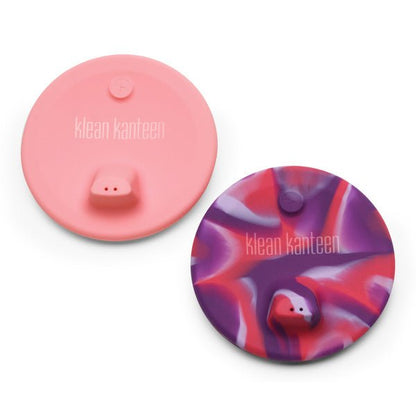 Klean Kanteen Sippy Lid siliconen tuitdeksel voor kinderbeker 296 ml 2 pack - Accessories & Caps - Broer Outdoor - 763332074896