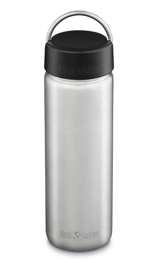 Klean Kanteen Wide 800 ml met Wide Loop Cap - Wide Single Wall - Broer Outdoor - 763332070843