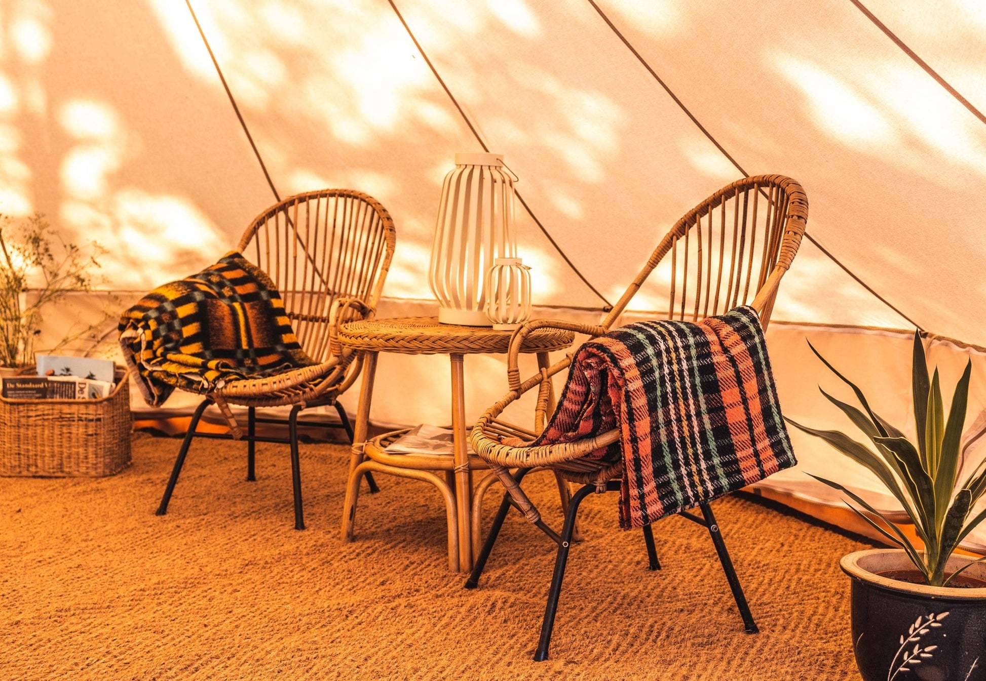 Kokosmat Tenttapijt Half Rond - Tentgrondzeilen - Broer Outdoor - 5407011660653