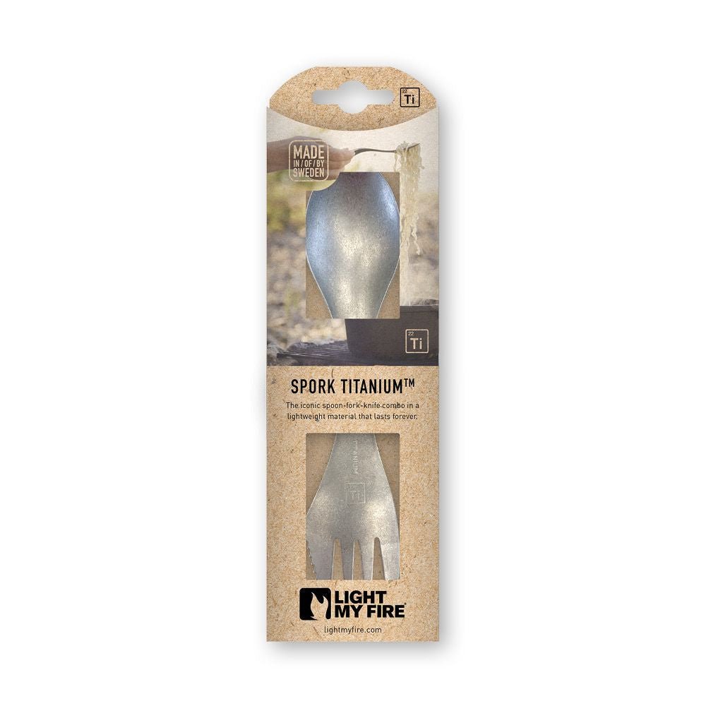 Light My Fire Spork Titanium - Spork - Broer Outdoor - 7331423013197