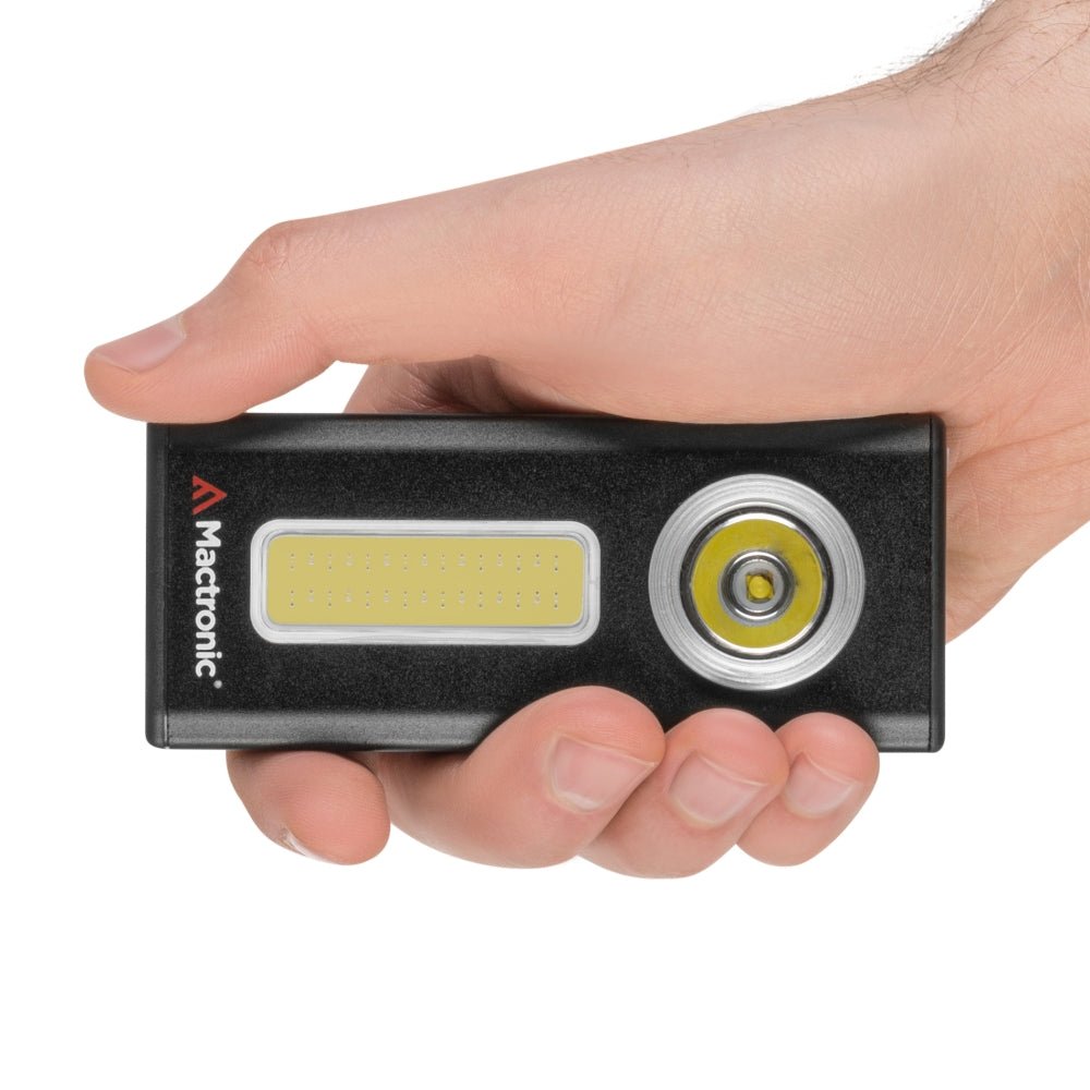 Mactronic Flagger 650 zaklamp 500 lumen oplaadbaar met COB werklicht - Zaklamp - Broer Outdoor - 5907596141283