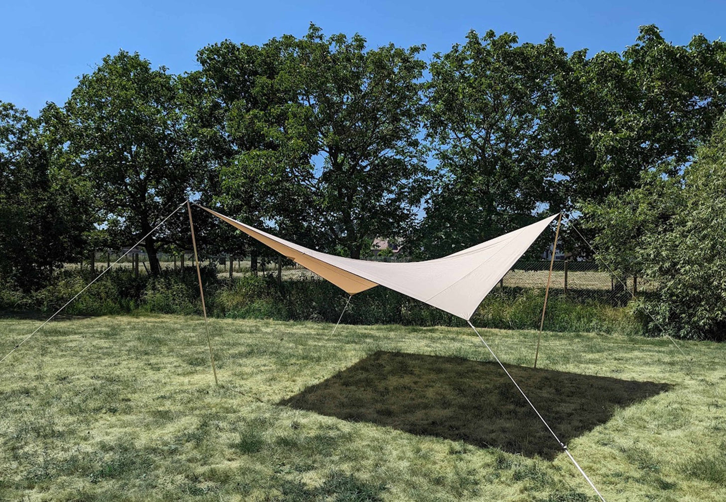 Malu Vierkante Luifel 14,4 m² - Tarp - Broer Outdoor - 5407011664699