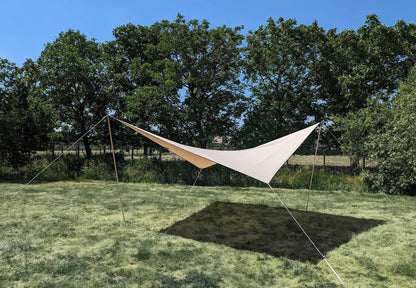 Malu Vierkante Luifel 14,4 m² - Tarp - Broer Outdoor - 5407011664699