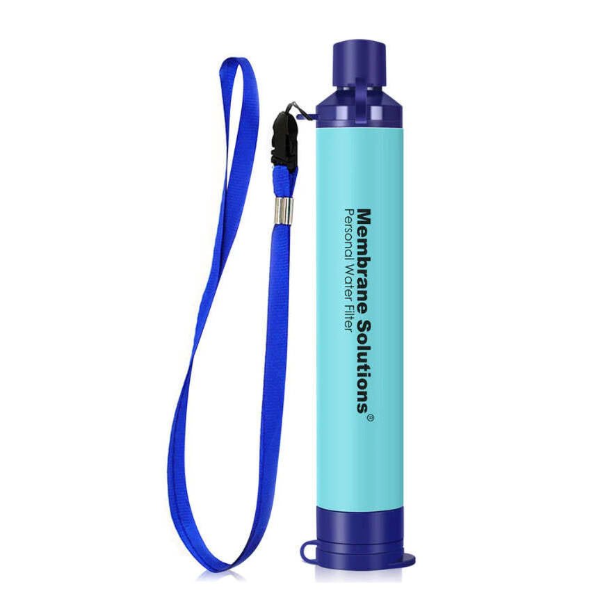 Membrane Solutions Straw I waterfilter compact en lichtgewicht - Waterfilter - Broer Outdoor - 6977645370000