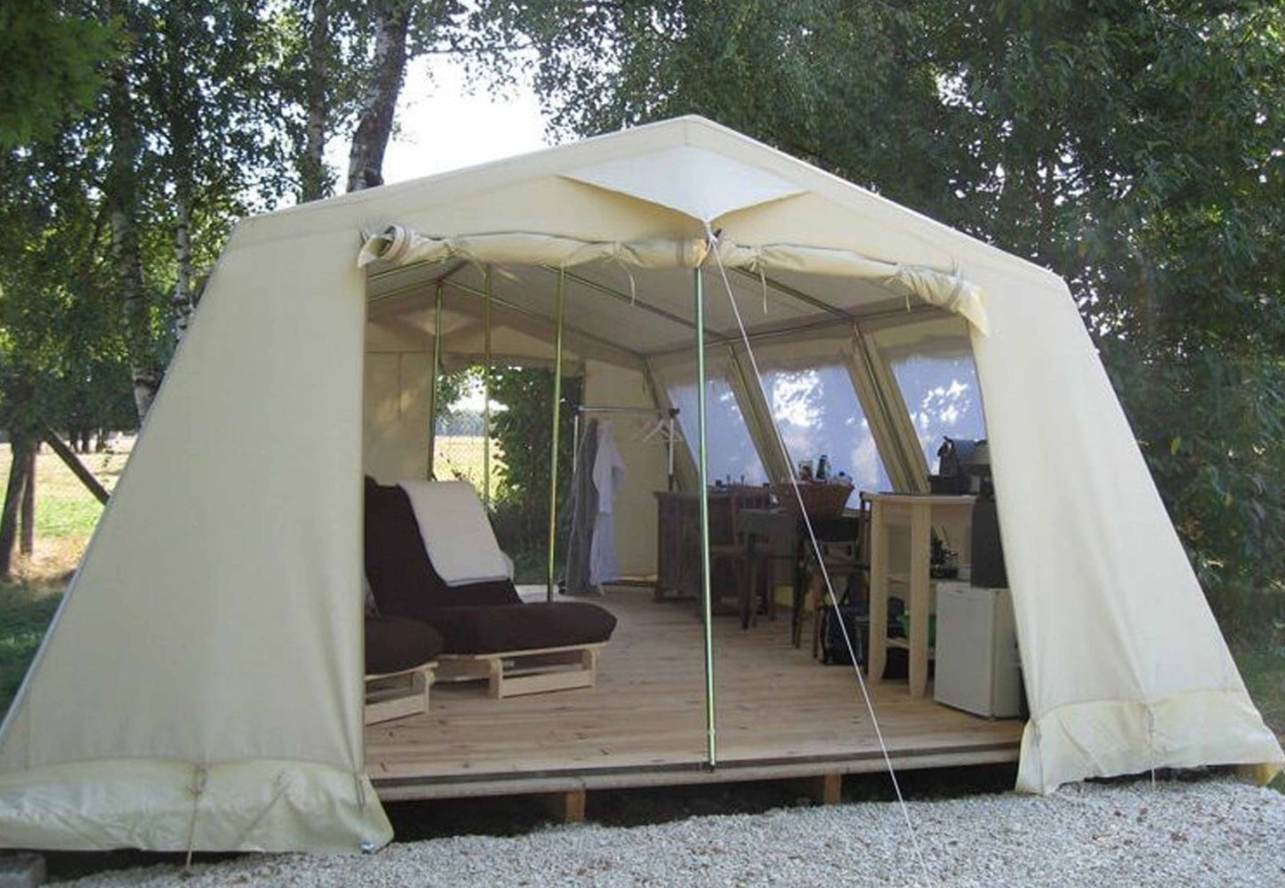 Mess Scoutingtent Traveller 4.5 x 6 - Canvas Tenten - Broer Outdoor - 5407011668277